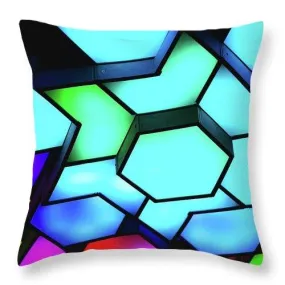 Abstract Colors - Throw Pillow