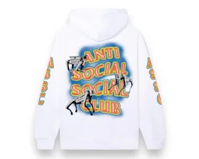 Anti Social Social Club Cyber Dogs White Hoodie