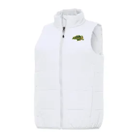 Antigua NDSU Bison Women's White Experience Full-Zip Vest