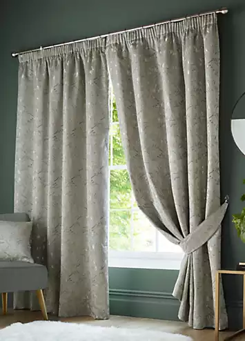 Ashley Wilde Hertford Pair of Lined Pencil Pleat Curtains | Kaleidoscope