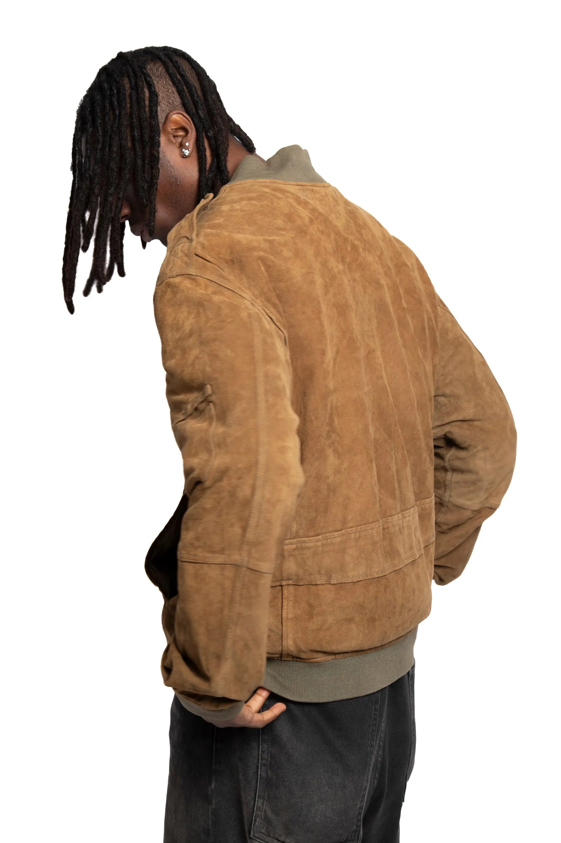 Avirex Suede Aviator Style Jacket