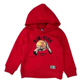 Black Pike AIM HIGH Red Fleece Hoodie Toddler