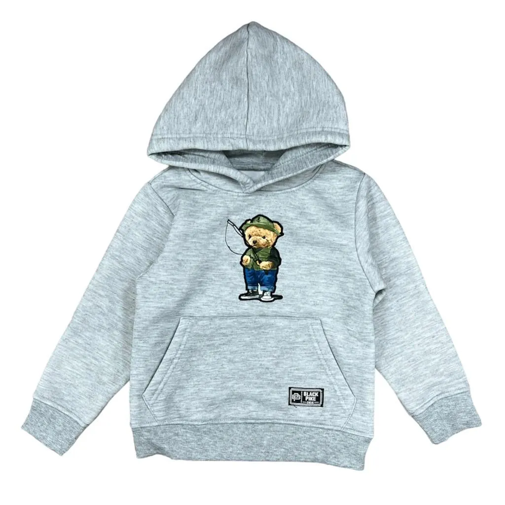 Black Pike Hole in One Grey Fleece Hoodie Toddler