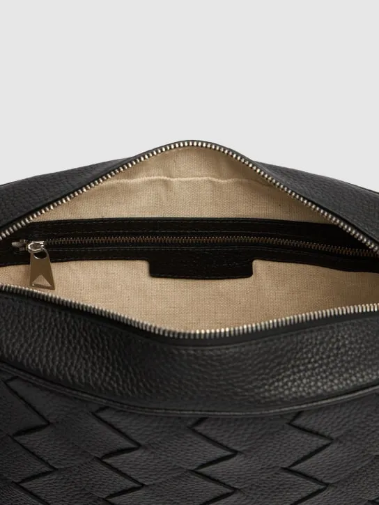 Bottega Veneta Medium Intrecciato leather camera bag