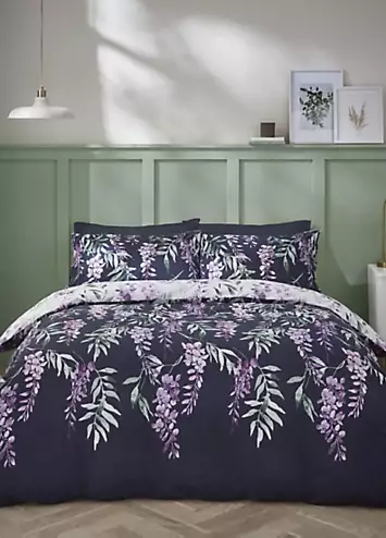 Catherine Lansfield Wisteria Duvet Cover Set | Kaleidoscope