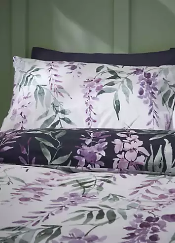 Catherine Lansfield Wisteria Duvet Cover Set | Kaleidoscope