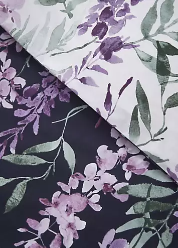 Catherine Lansfield Wisteria Duvet Cover Set | Kaleidoscope