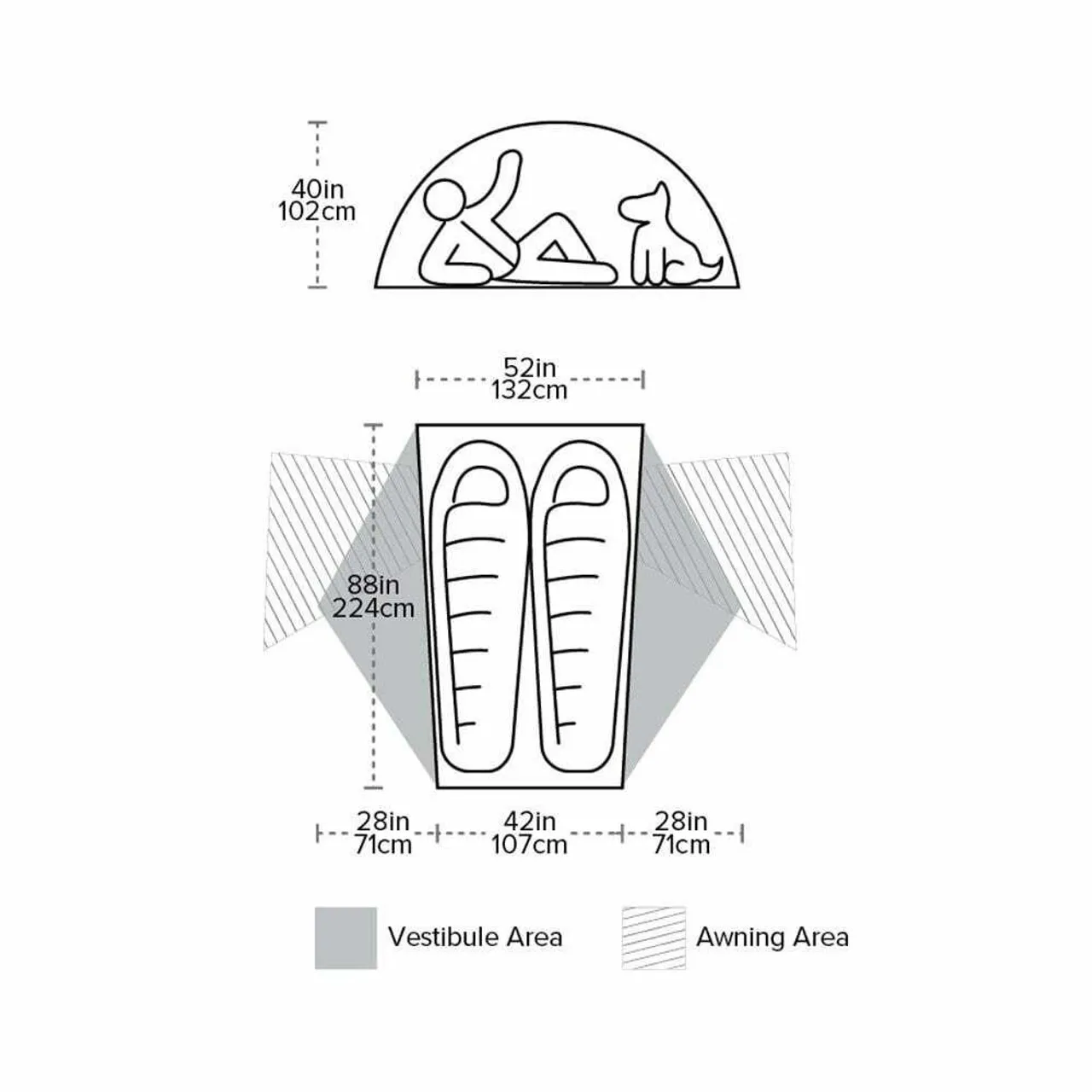 Copper Spur HV UL 2 Tent & Footprint Bundle