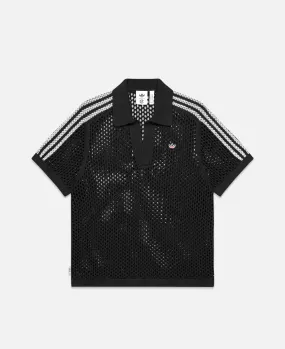 Crochet Polo by Edison Chen (Charcoal)