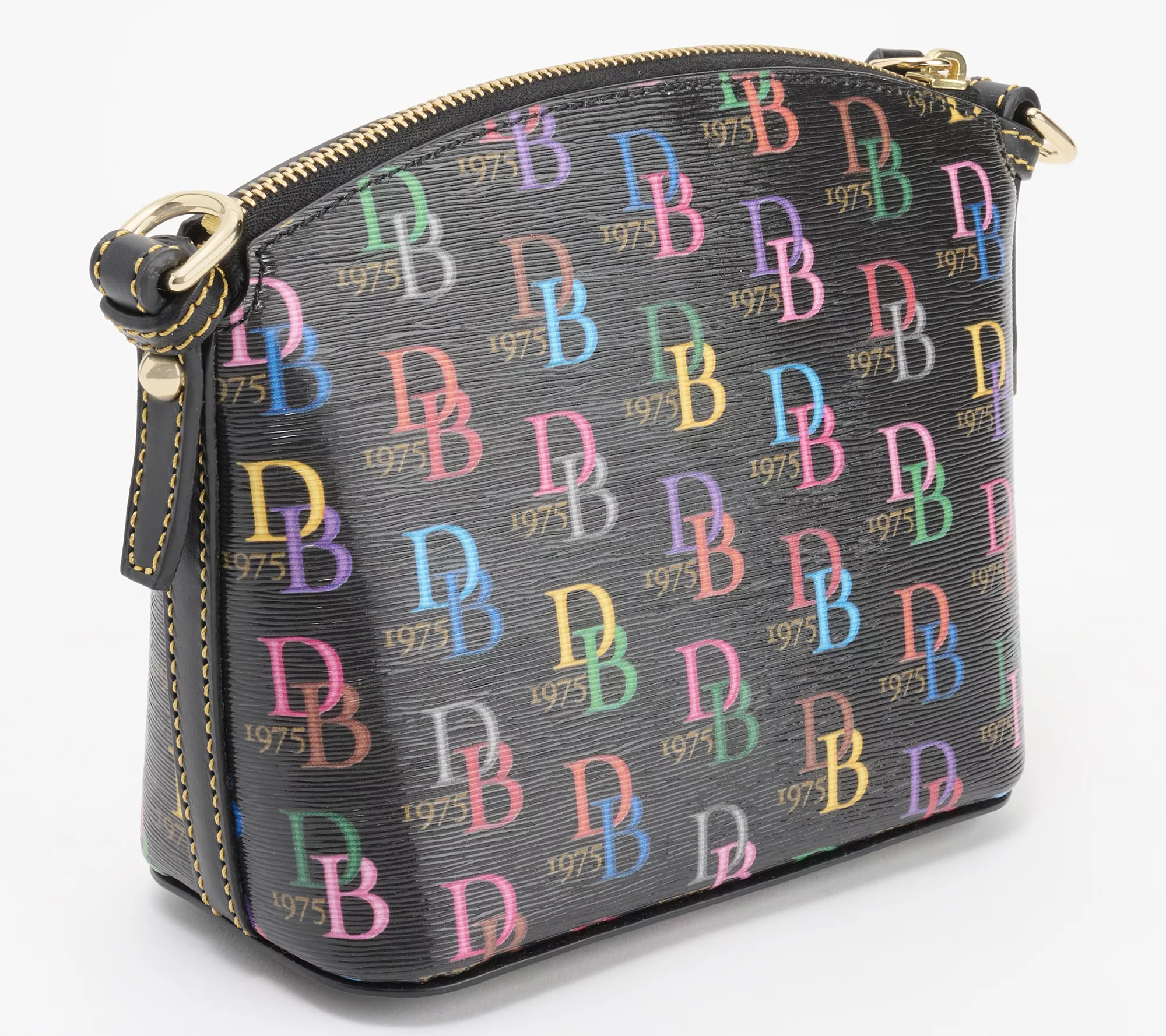 Dooney & Bourke Coated Cotton Domed Crossbody Bag