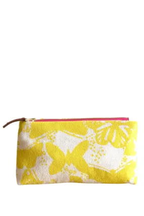 Erin Flett, Lemon Butterflies Makeup Bag  