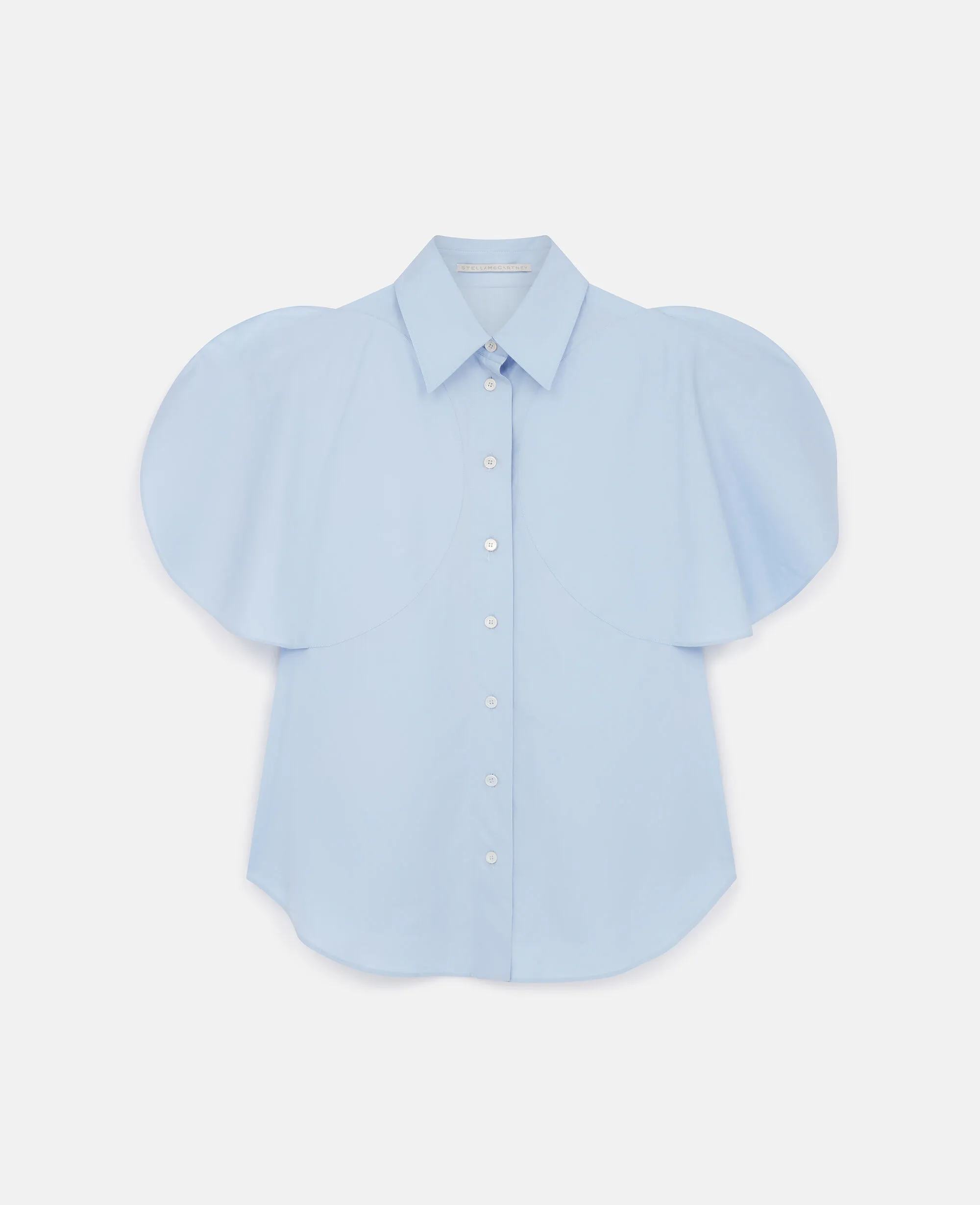 Flared Short Sleeve Shirt