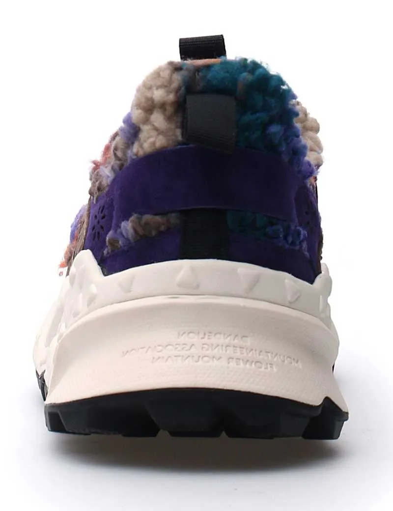 Flower Mountain Kotetsu Woman Trainers Teddy Taupe Violet