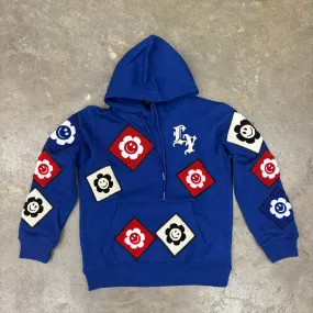 Focus Patch  Royal Blue Hoodie Boys