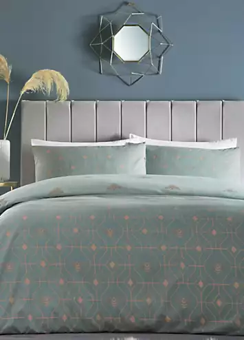 furn. Bee Deco Duvet Cover Set - Eau de Nil | Kaleidoscope