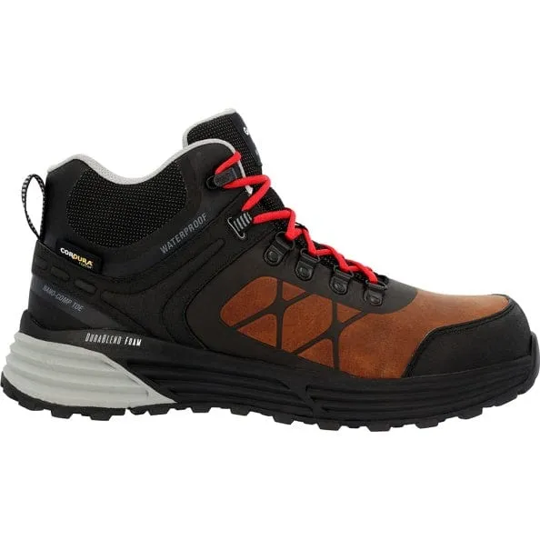 Georgia Boot Men's Durablend Black Sport Composite Toe Waterproof Work Hiker Boot GB00594