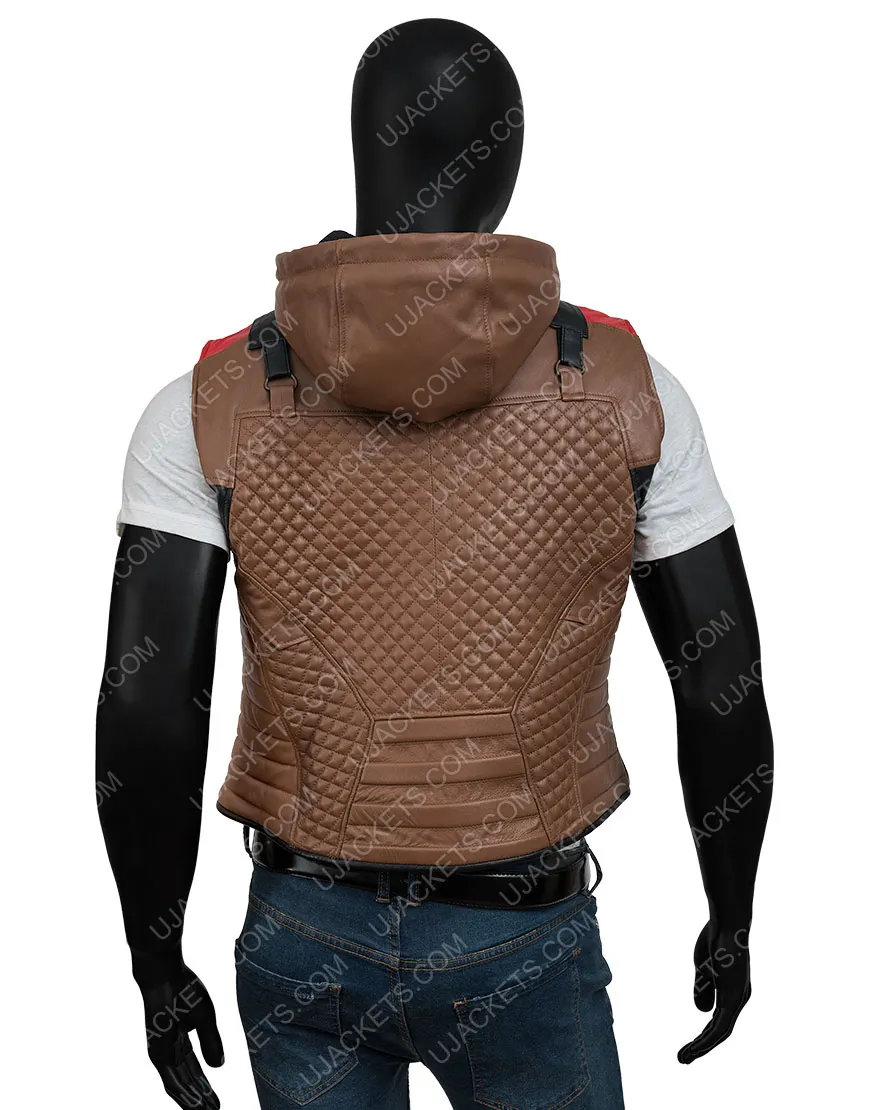 Gotham Knights Jason Todd Hooded Vest | Ujackets.com - 50% OFF