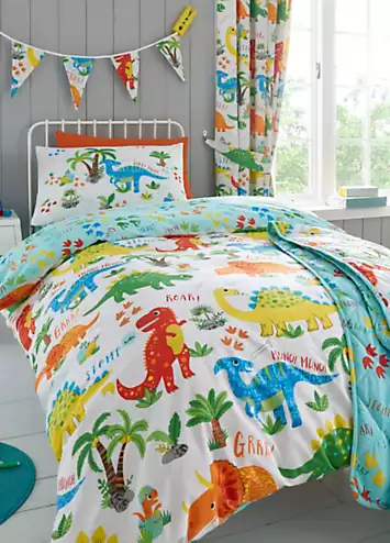 Happy Linen Co. Dinky Dino 3.3kg Weighted Blanket | Kaleidoscope