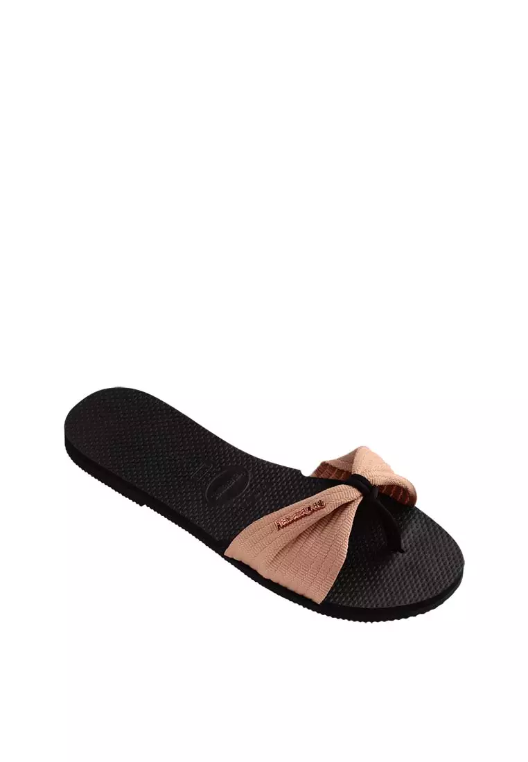 Havaianas Havaianas Women You St Tropez Basic -  Black /Light Pink Sandals