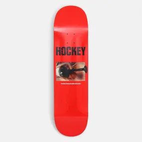 Hockey Skateboards - 8.38 Ben Kadow Breakfast Insanity Skateboard Deck - Red