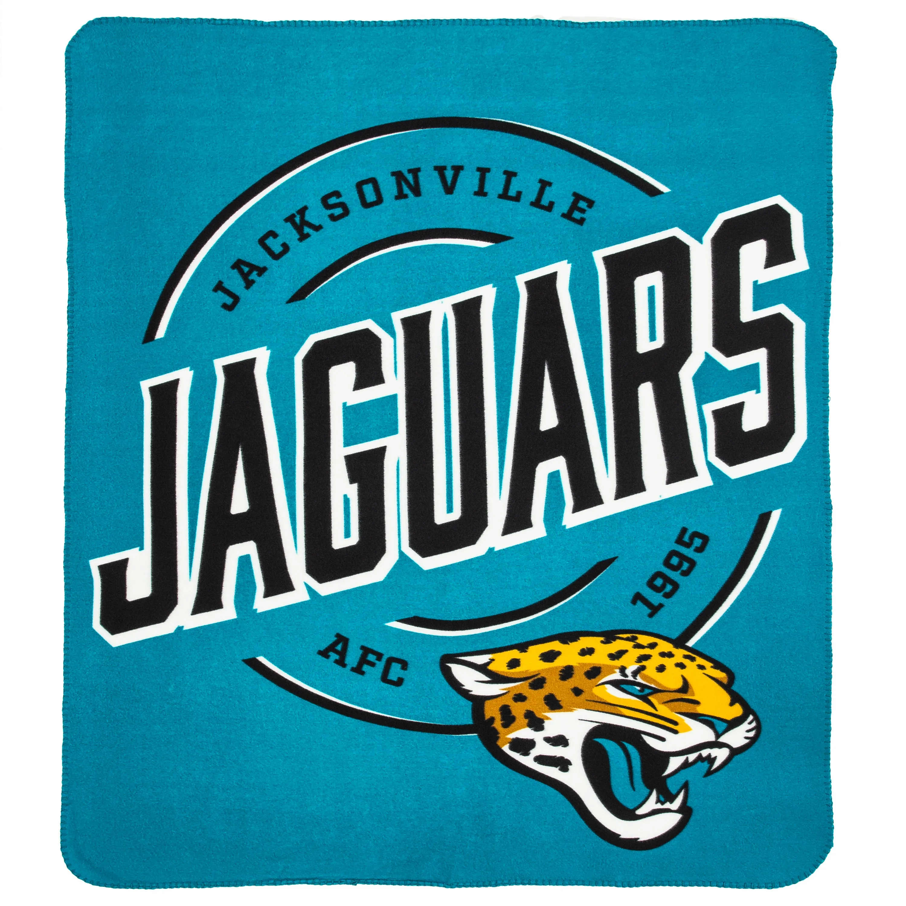 Jacksonville Jaguars 50 x 60 Campaign Fleece Throw Blanket