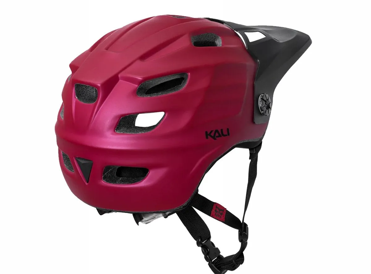 Kali Maya MTB Helmet - Solid - Matt Bordeaux