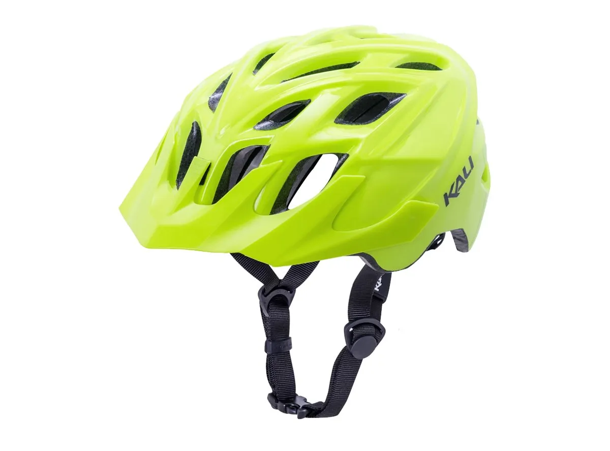 Kali Protectives Chakra Solo MTB Helmet - Solid Flo Yellow