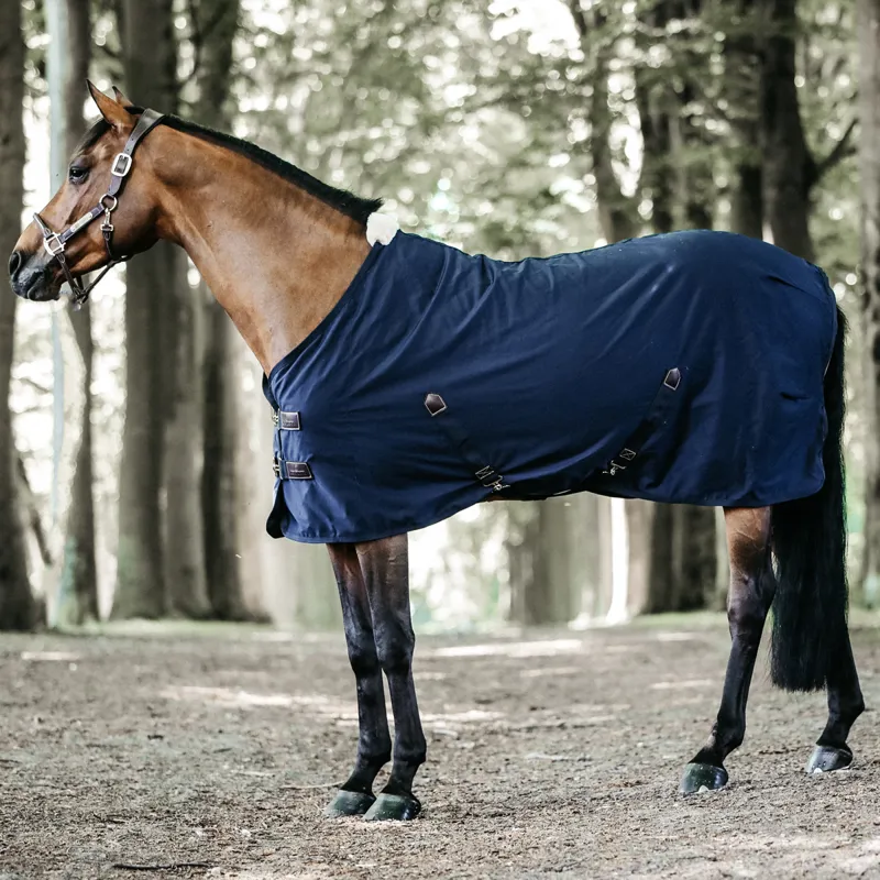 Kentucky Cotton Sheet Standard Neck Rug - Navy