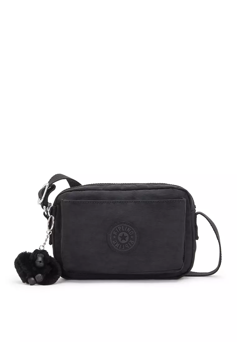 Kipling Kipling ABANU Black Noir Crossbody Bag