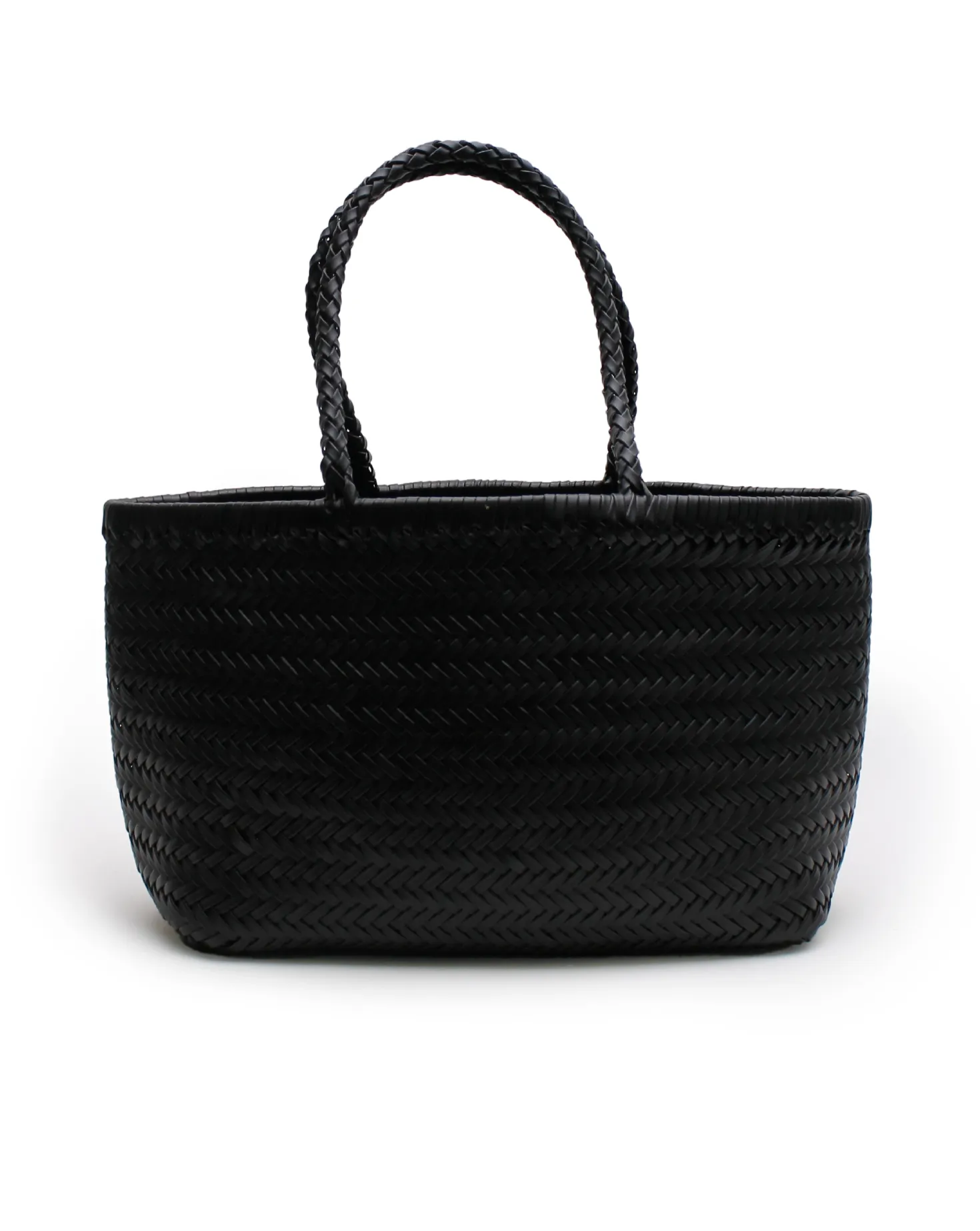  La Tribe      Amelia Woven Bag - Black 