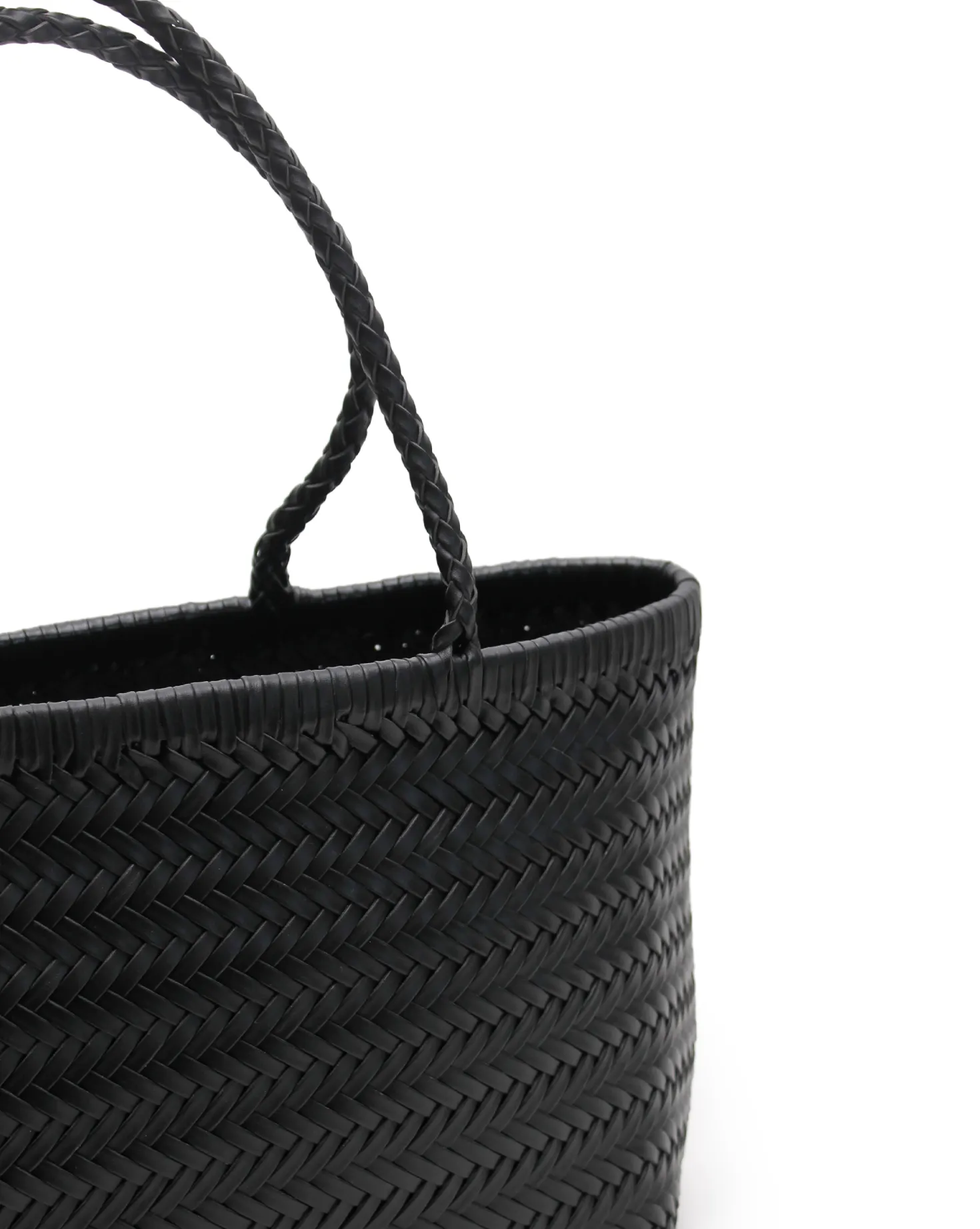  La Tribe      Amelia Woven Bag - Black 