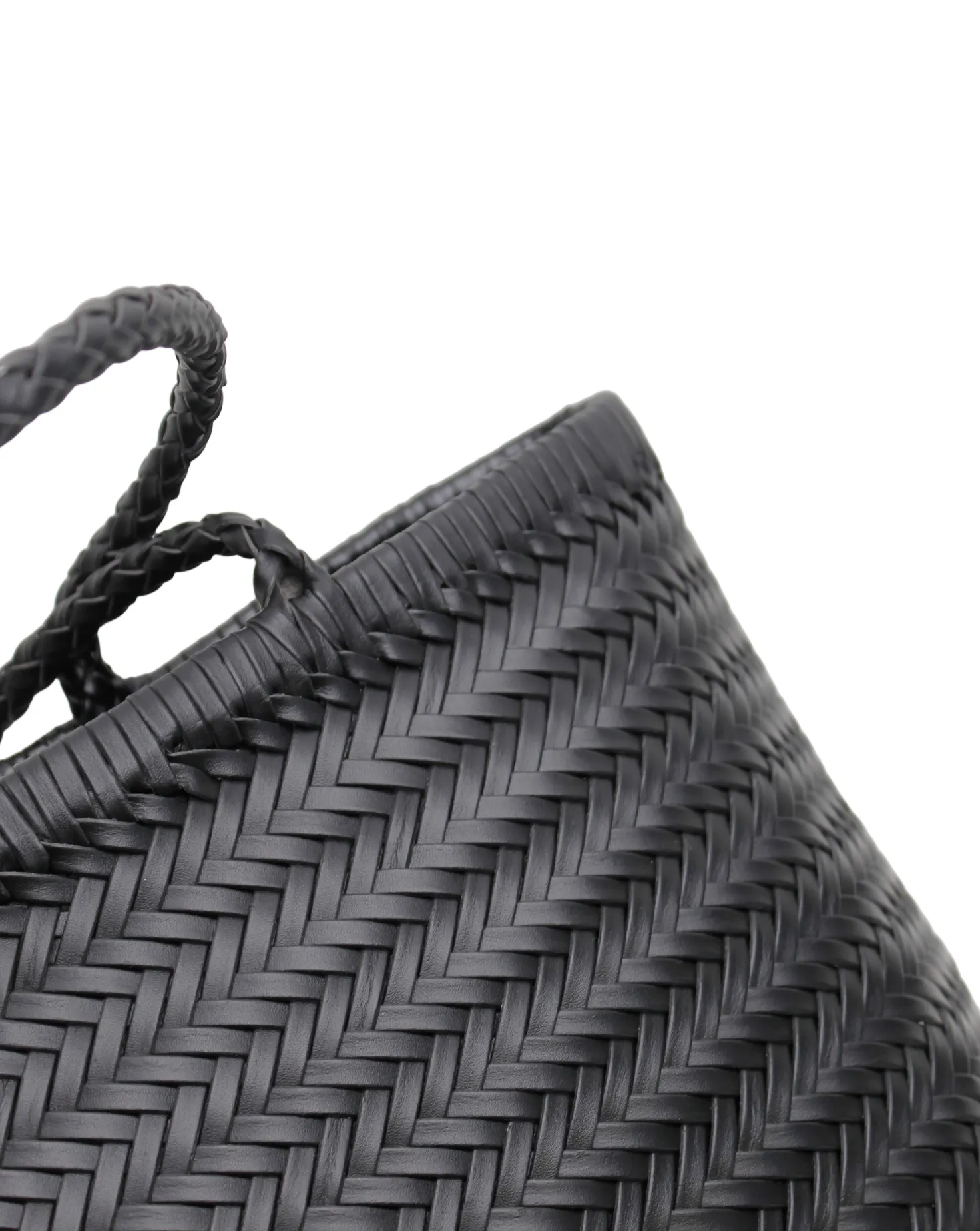  La Tribe      Amelia Woven Bag - Black 