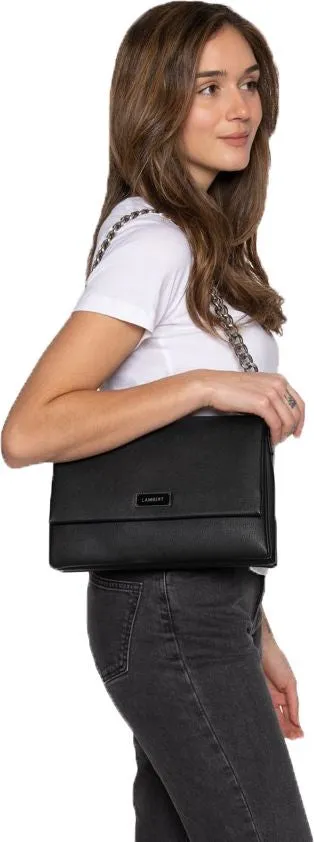 Lambert 3 In 1 Crossbody Shoulder Bag Black Pebble