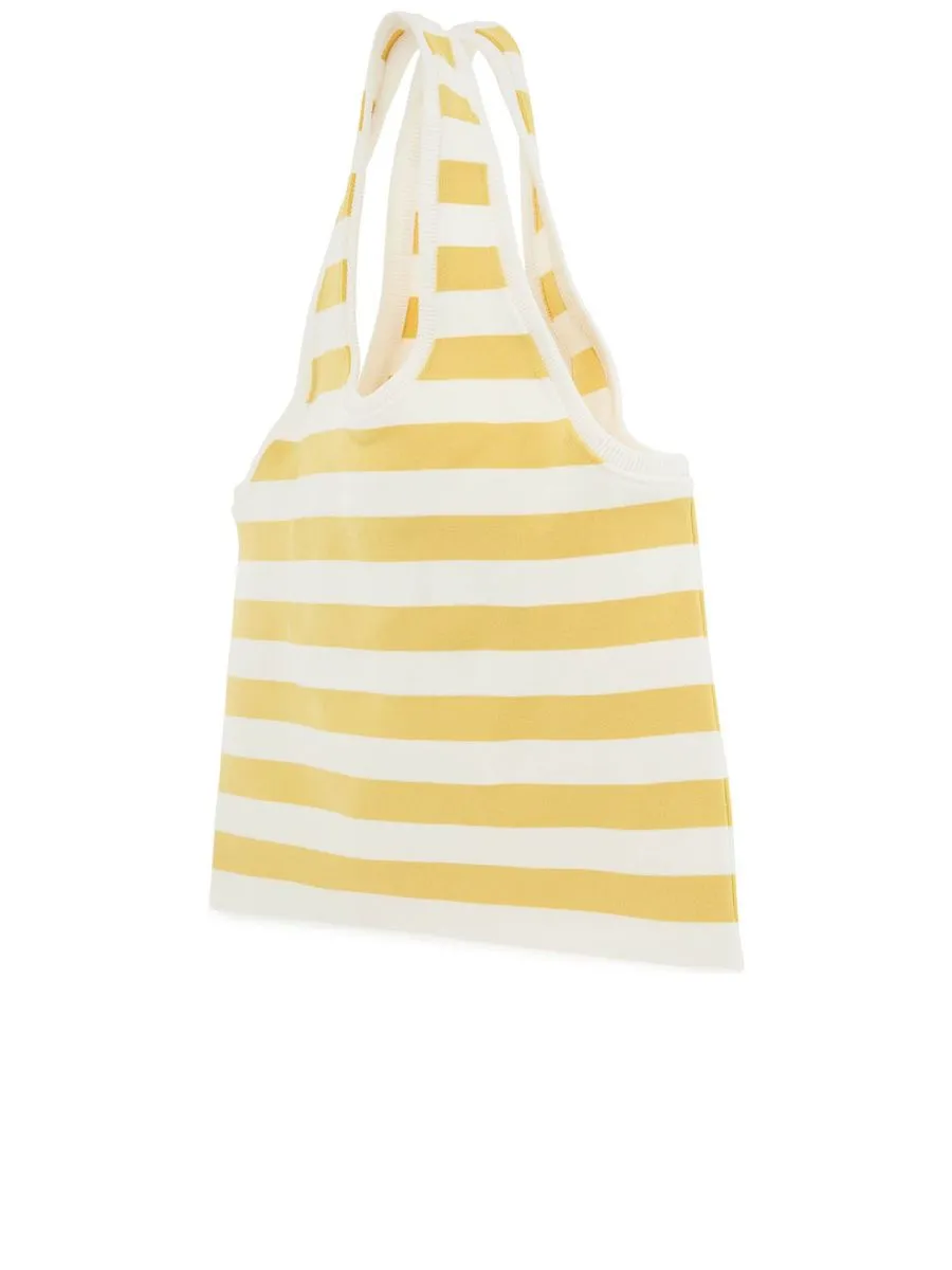 Le Sac Marcel Striped Bag