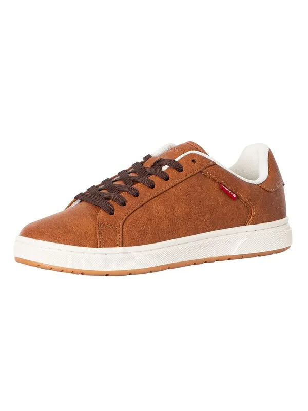 Levi's Piper Trainers - Medium Brown