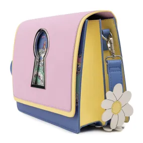 Loungefly x Disney Alice in Wonderland Key Hole Crossbody Bag