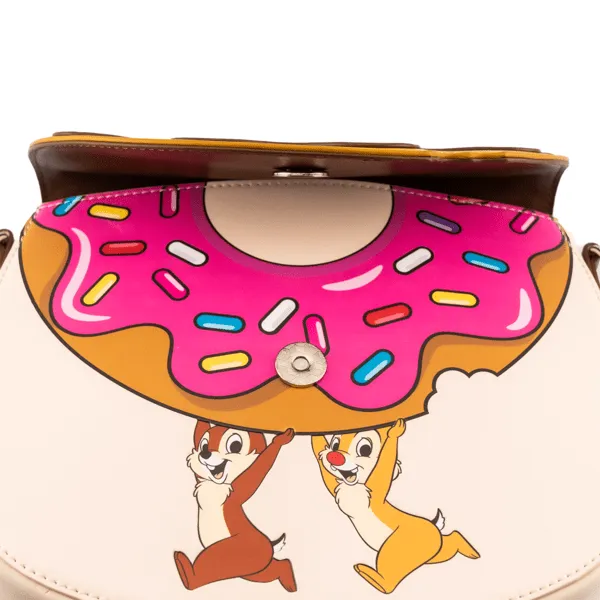 Loungefly x Disney Chip and Dale Donut Snatchers Crossbody Bag