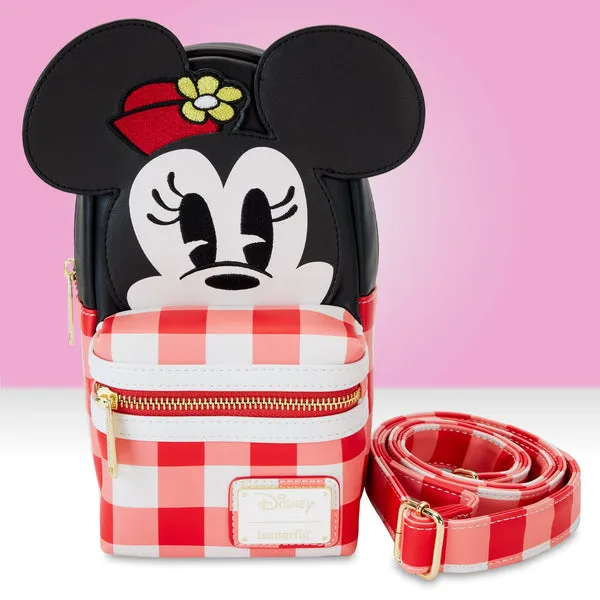 Loungefly x Disney Minnie Mouse Cup Holder Crossbody Bag