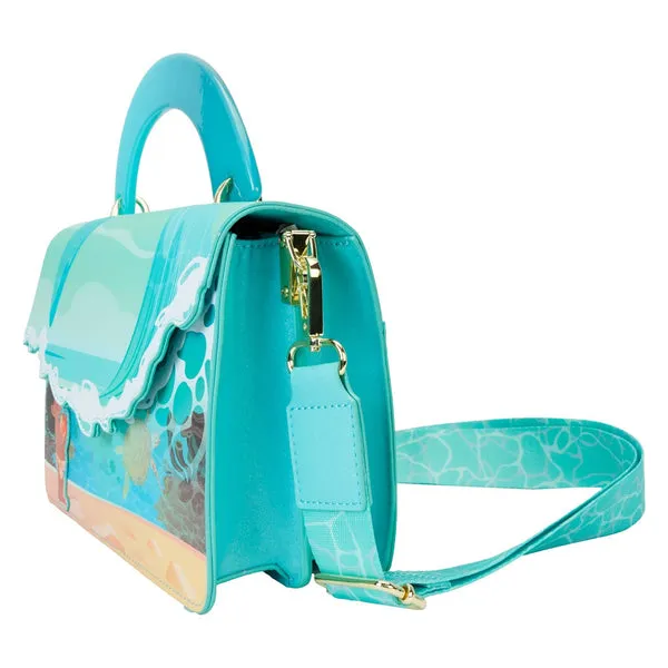 Loungefly x Disney Moana Ocean Wave Handle Crossbody Bag