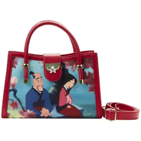 Loungefly x Disney Mulan Film Scenes Crossbody Bag