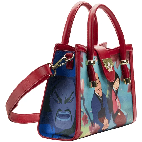 Loungefly x Disney Mulan Film Scenes Crossbody Bag