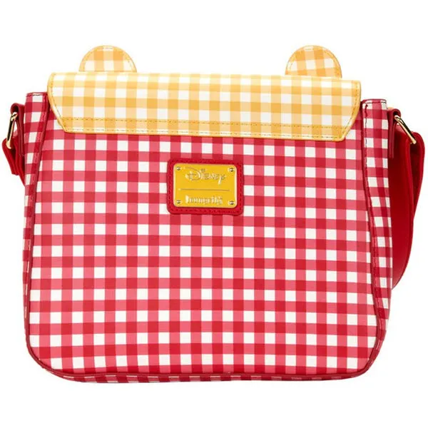 Loungefly x Disney Winnie the Pooh Gingham Crossbody Bag