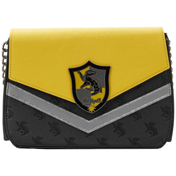 Loungefly x Harry Potter Hufflepuff Chain Strap Crossbody Bag