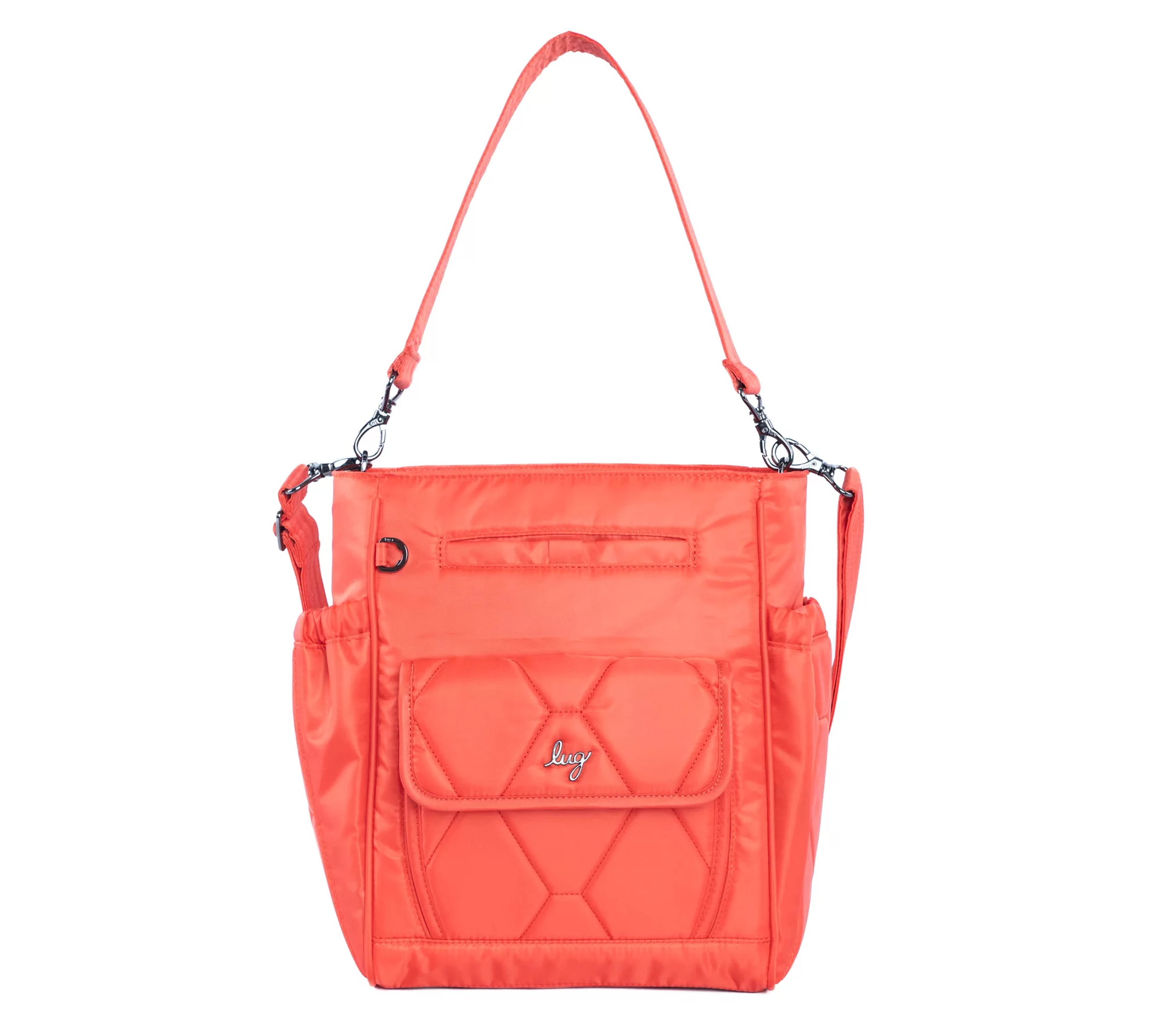 Lug Classic N/S Shoulder Bag with Crossbody Strap - Toss