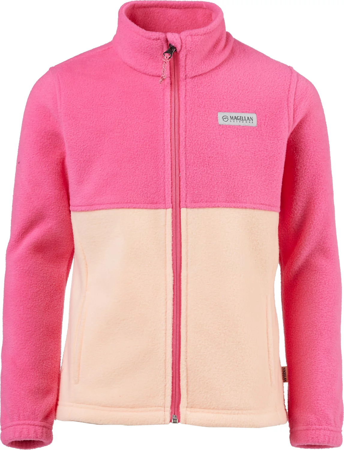 Magellan Outdoors Girls' Arctic Fleece Colorblock Jacket