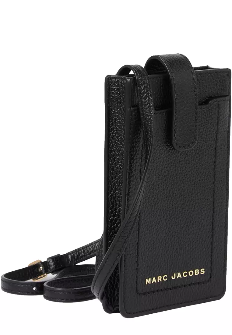 Marc Jacobs Marc Jacobs Groove Leather Phone Crossbody Bag in Black S107L01SP21