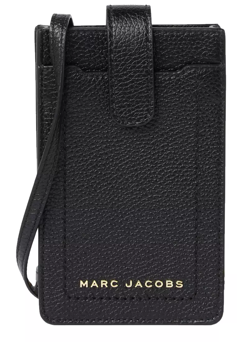 Marc Jacobs Marc Jacobs Groove Leather Phone Crossbody Bag in Black S107L01SP21