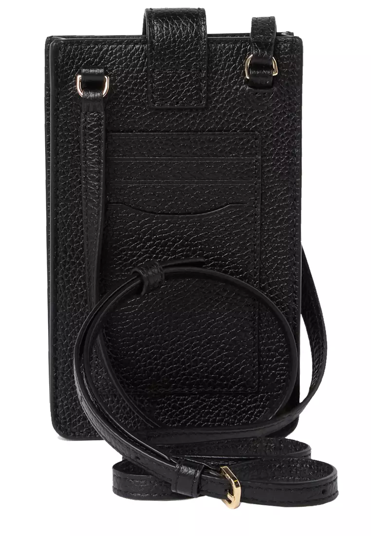 Marc Jacobs Marc Jacobs Groove Leather Phone Crossbody Bag in Black S107L01SP21