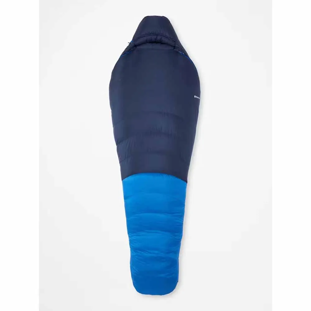 Marmot Men's Helium 15 Left Zipper Short Sleeping Bag - Arctic Navy/Dark Azure