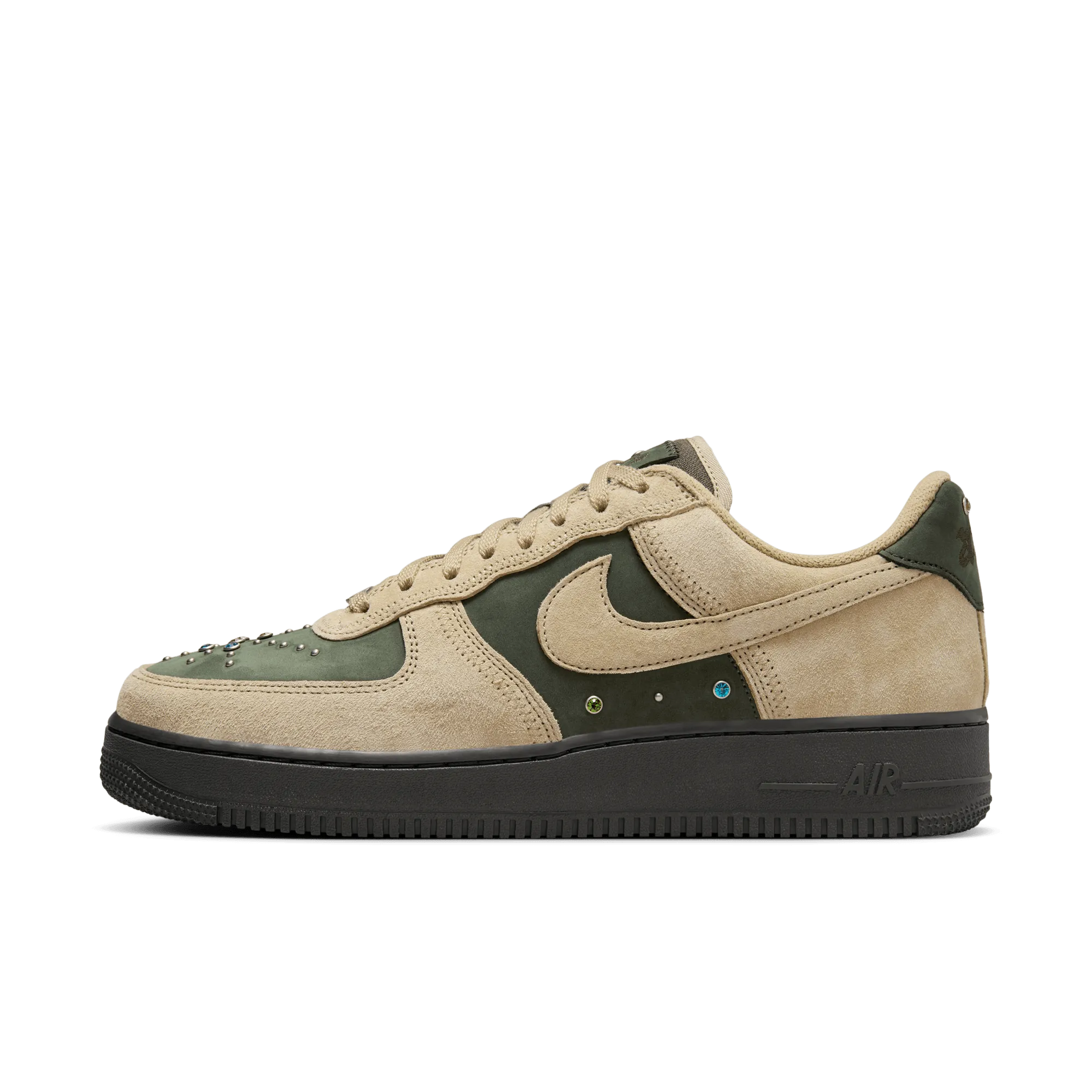 Men's Nike Air Force 1 Retro - Dark Army/Neutral Olive/Sequoia